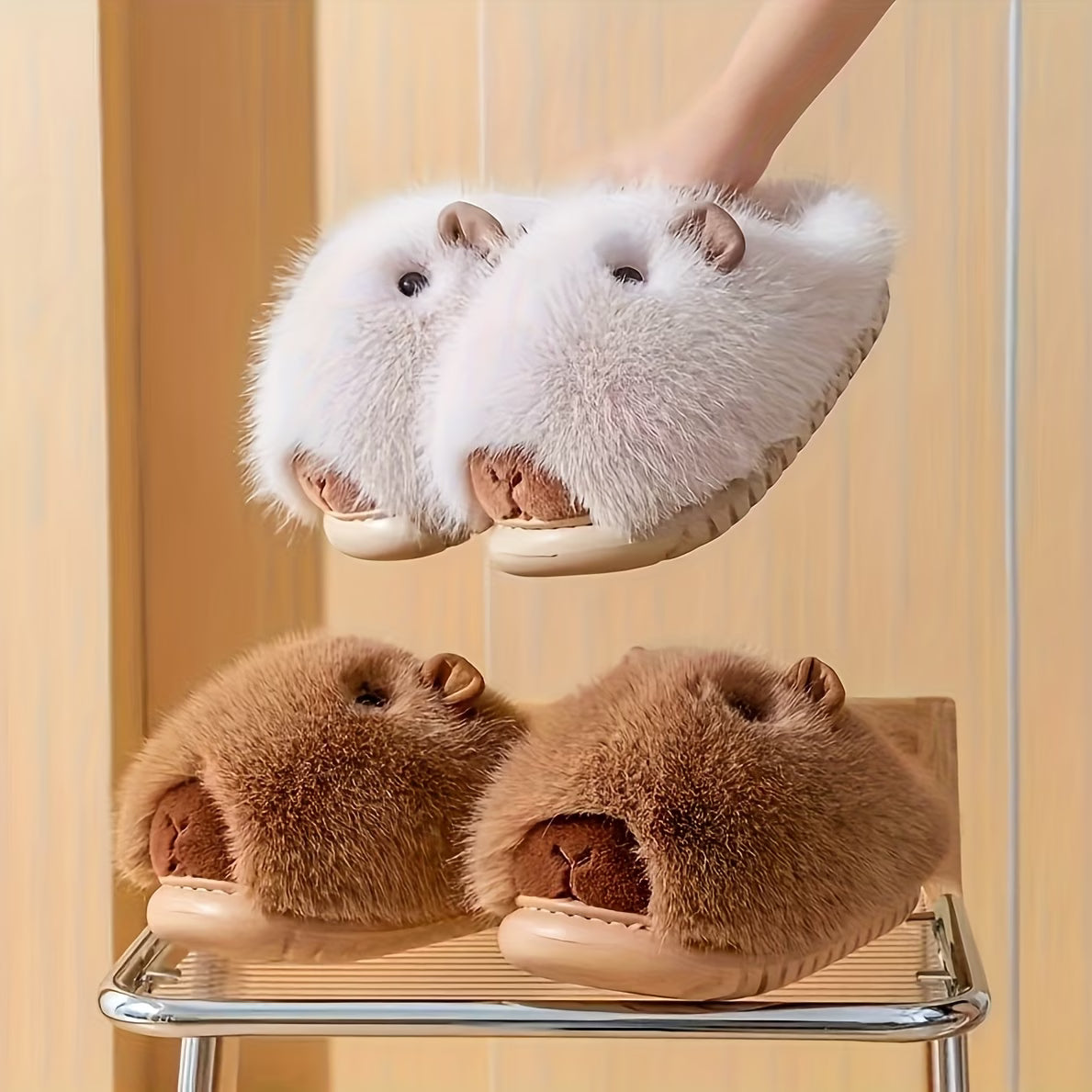 Cozy Dolphin Mouse Premium Ev Terliği