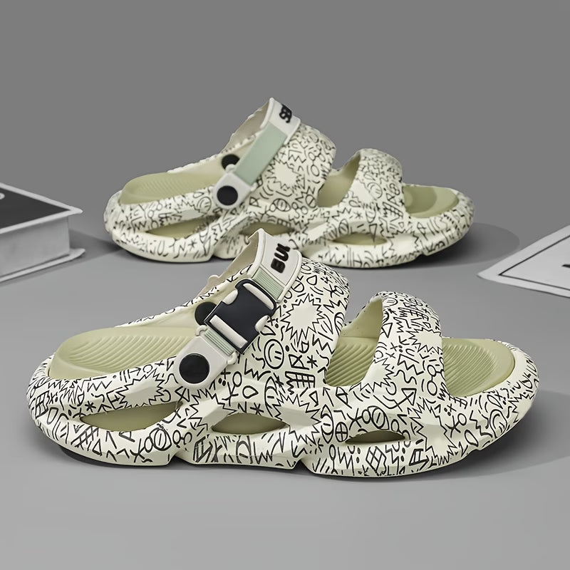 Graffiti Sandal Premium Terlik
