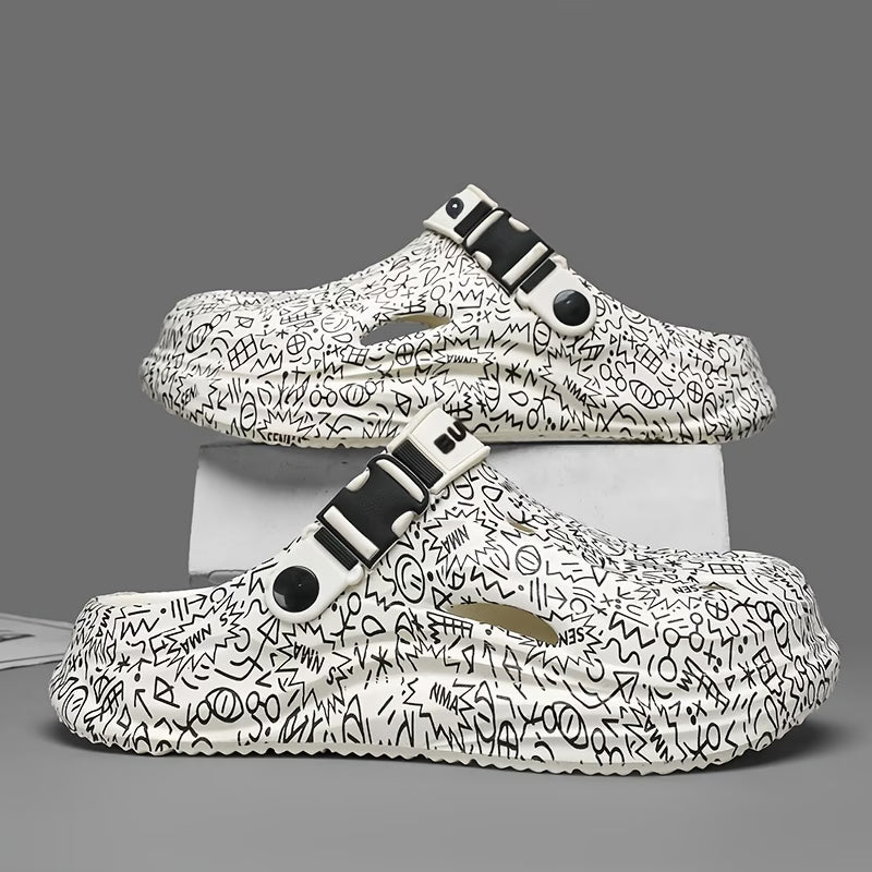 Graffiti Clog Premium Terlik