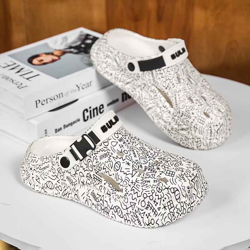Graffiti Clog Premium Terlik