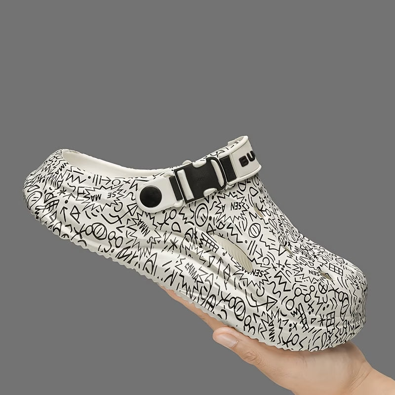 Graffiti Clog Premium Terlik
