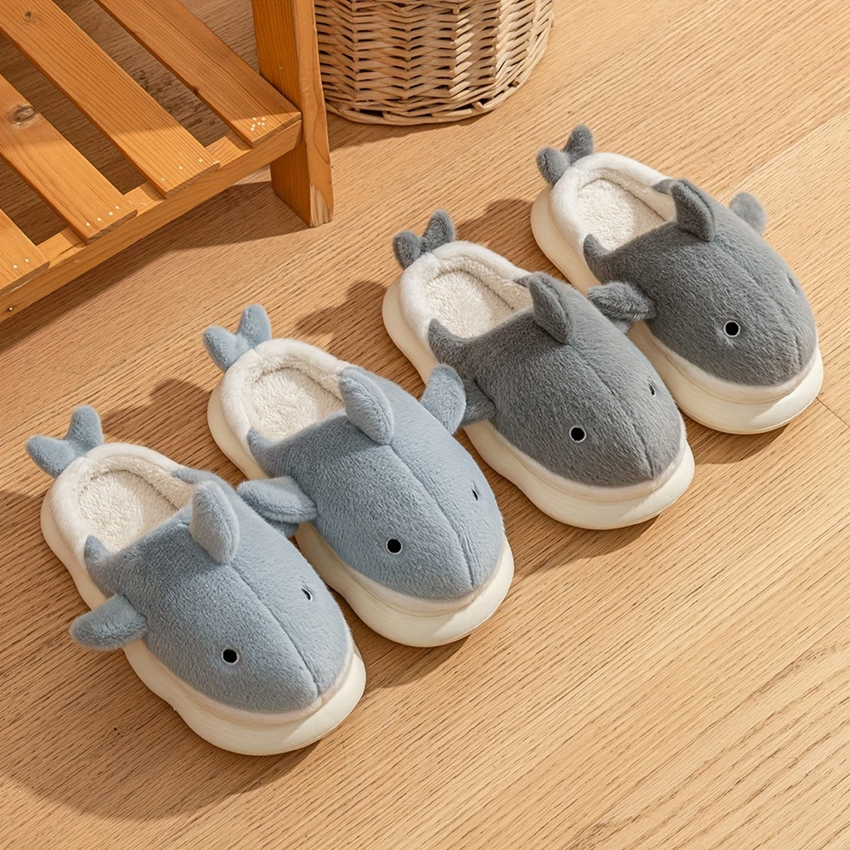 Cozy Whale Premium Ev Terliği