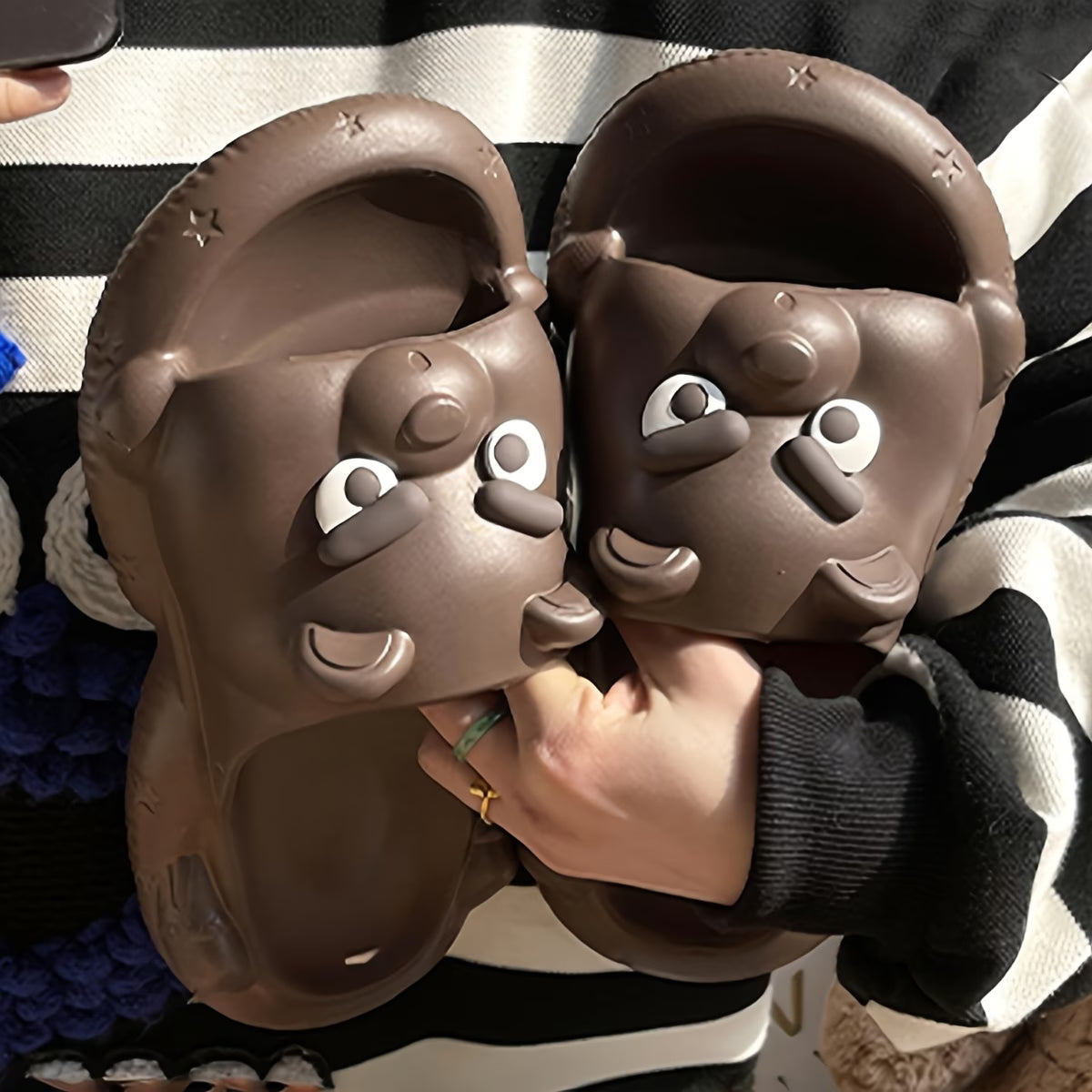 Cute Bear Outdoor Premium Terlik
