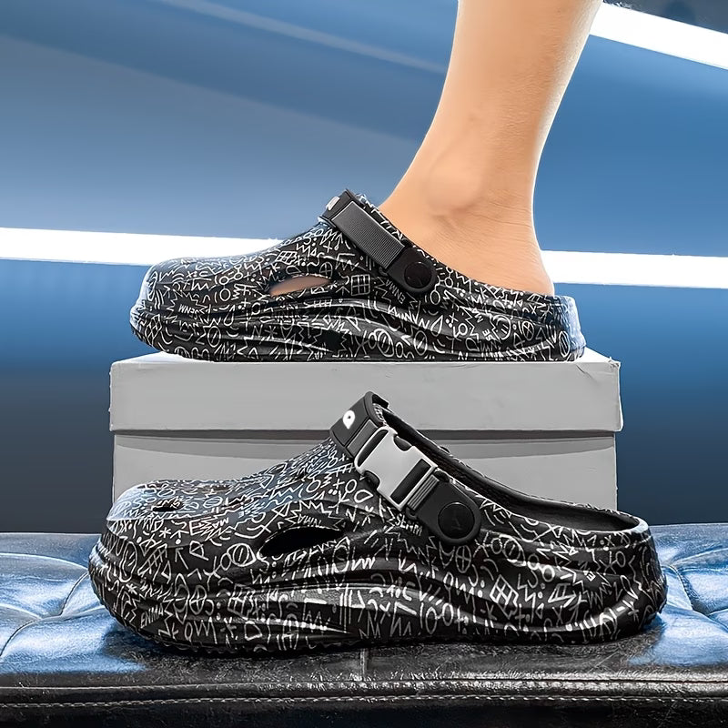 Graffiti Clog Premium Terlik