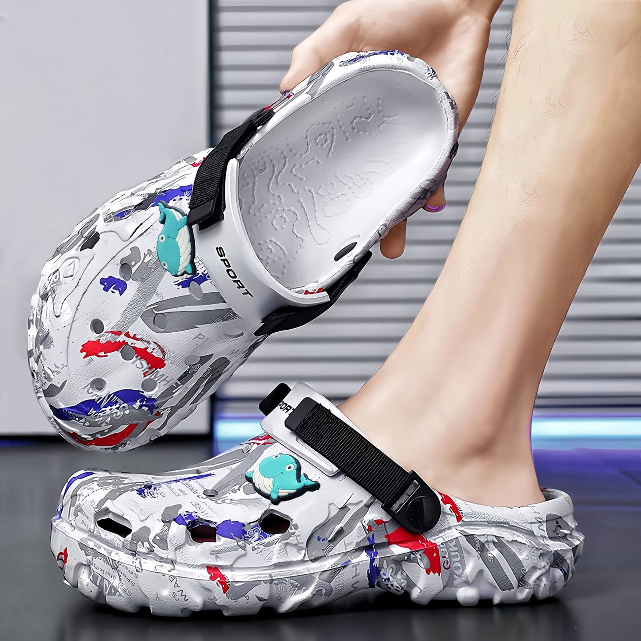 Breathable Hollow EVA Terlik