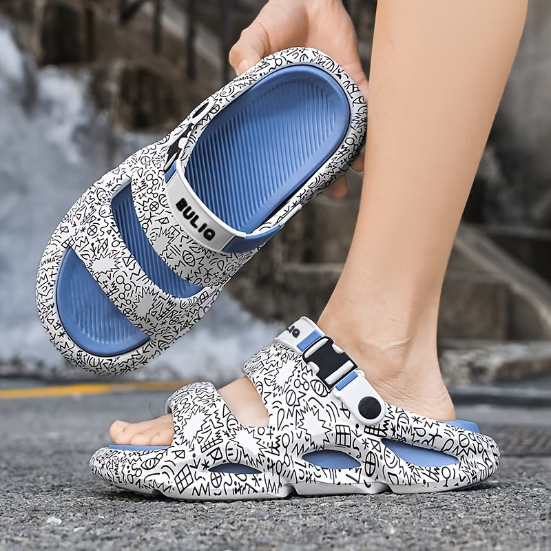 Graffiti Sandal Premium Terlik