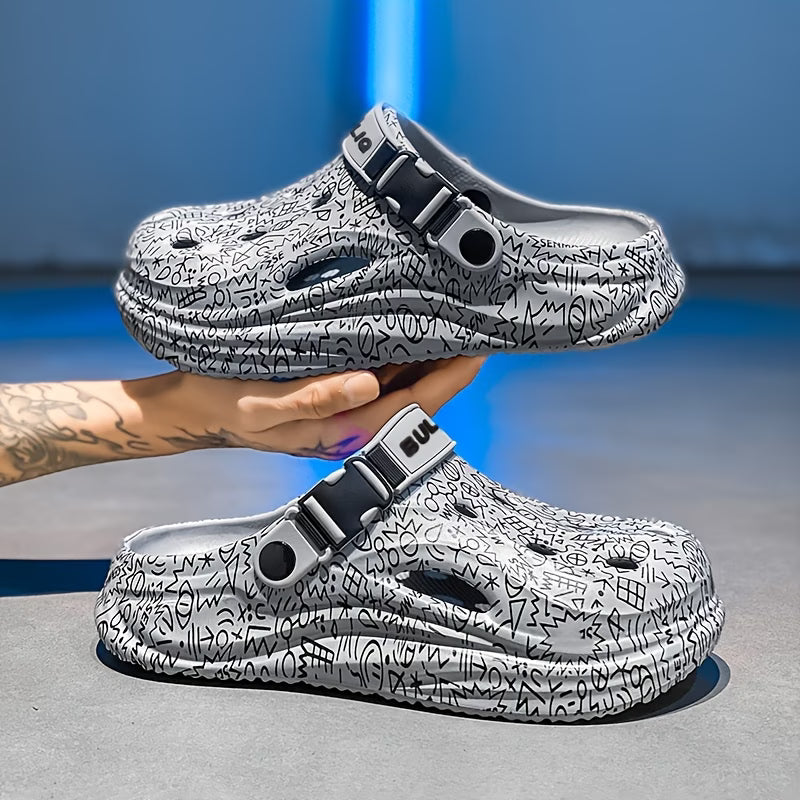 Graffiti Clog Premium Terlik