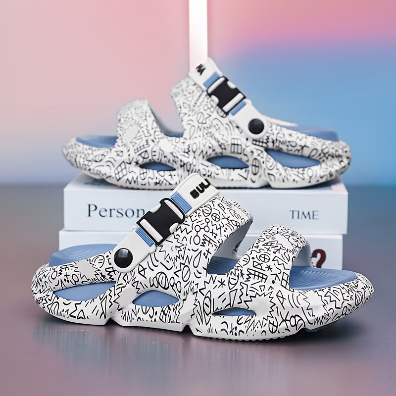 Graffiti Sandal Premium Terlik