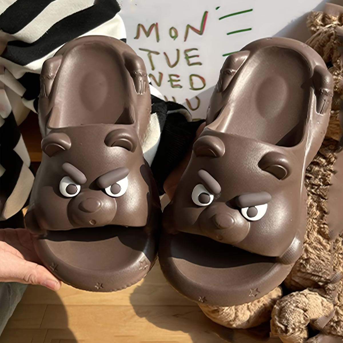 Cute Bear Outdoor Premium Terlik