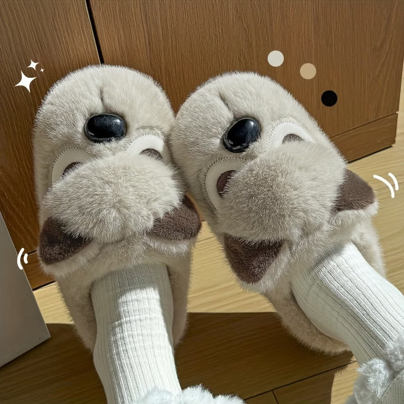 Cozy Cartoon Premium Ev Terliği