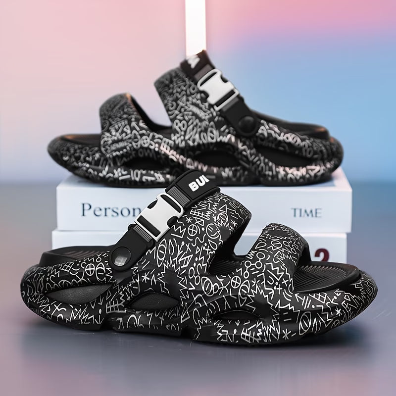 Graffiti Sandal Premium Terlik