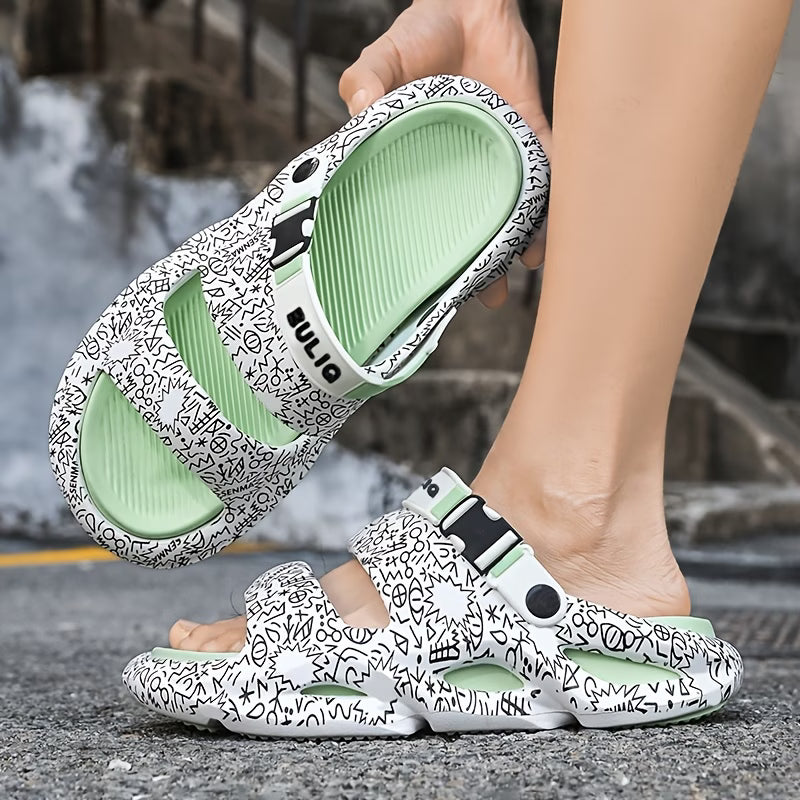 Graffiti Sandal Premium Terlik
